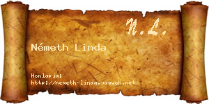 Németh Linda névjegykártya